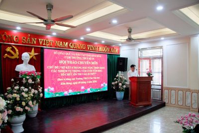 CỤM TRƯỜNG THCS SỐ 35 – TỈNH NINH BÌNH TỔ CHỨC SINH HOẠT CHUYÊN MÔN LẦN THỨ II, NĂM HỌC 2025 – 2026.